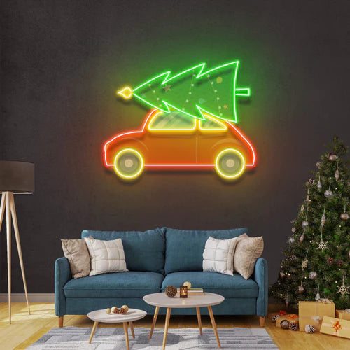 Xmas Is Coming Art Work Led Neon Sign Light