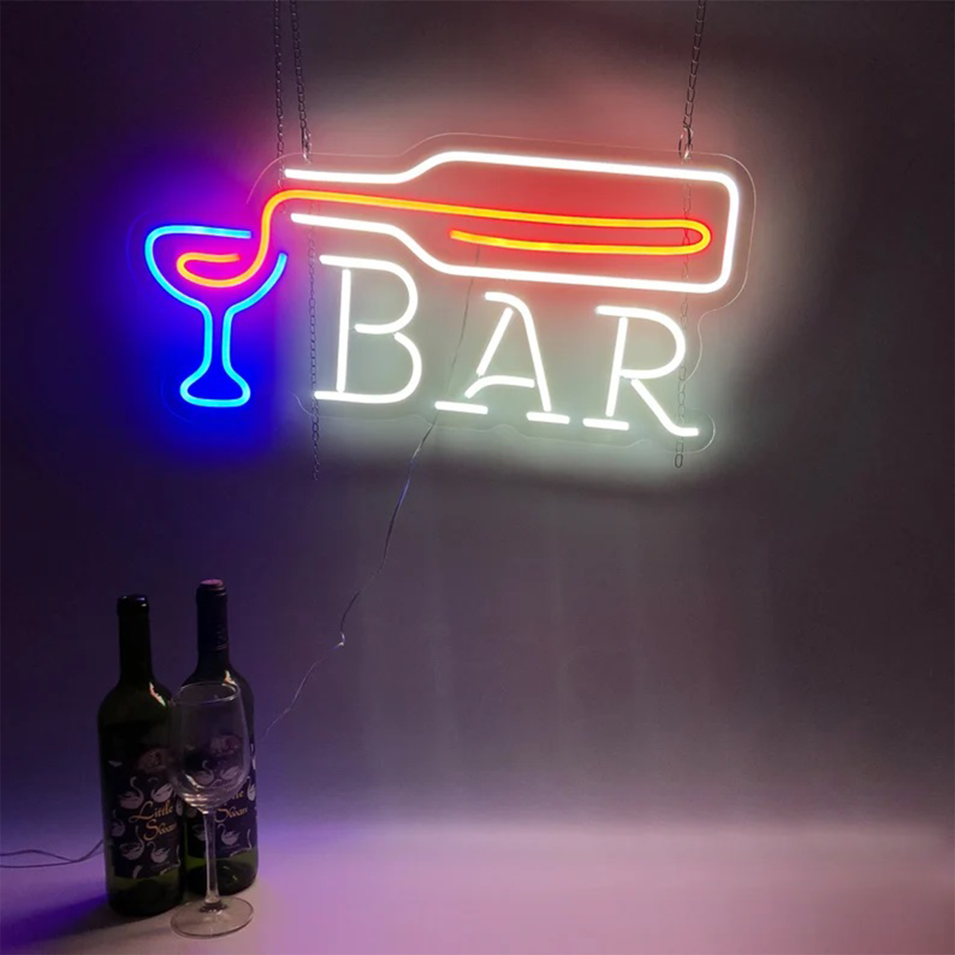 LED Neon Light Wine Glass Night Archives - Custom Made Neon Signs in  Australia