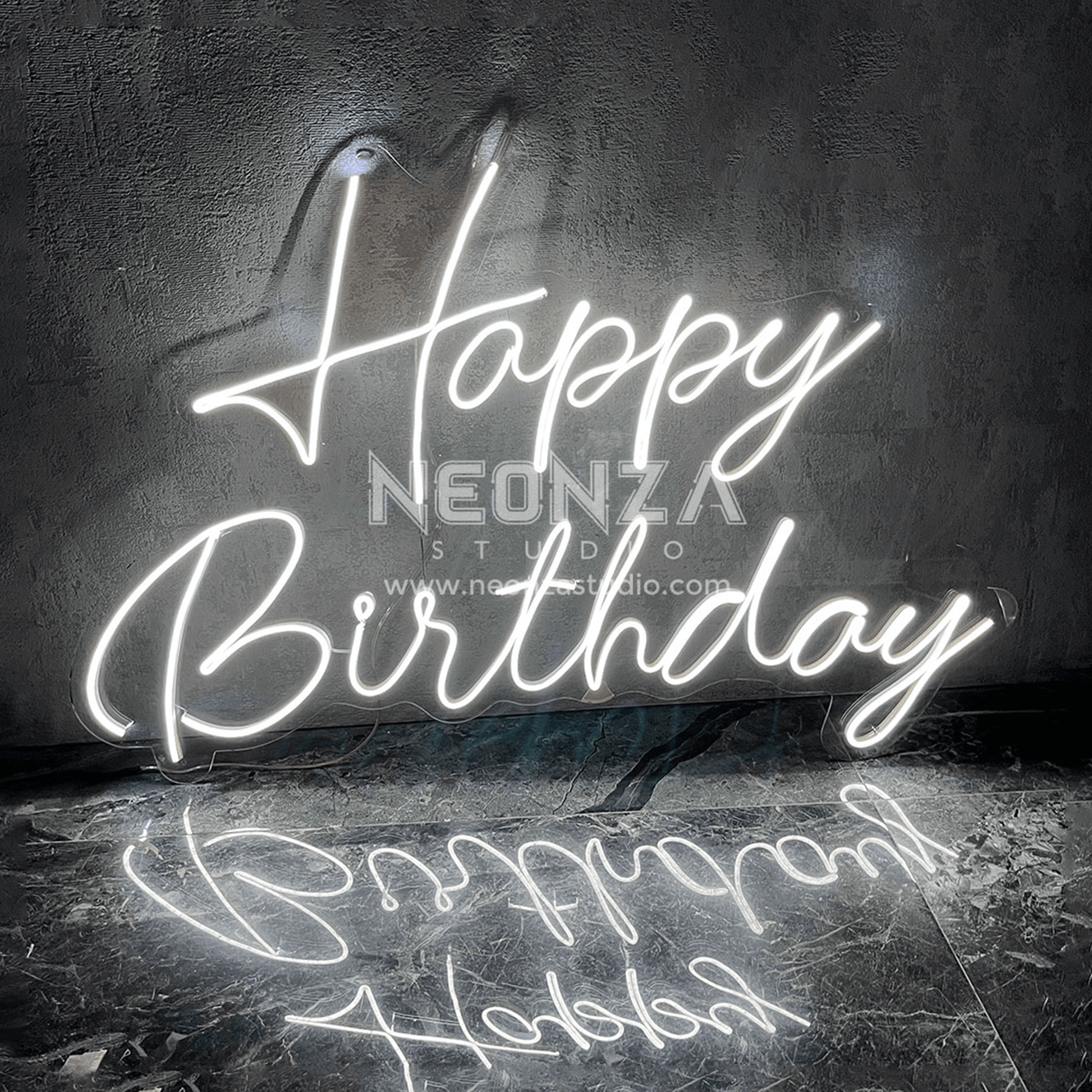 Order Online Happy Birthday Neon Light Sign – Neonsignsindia
