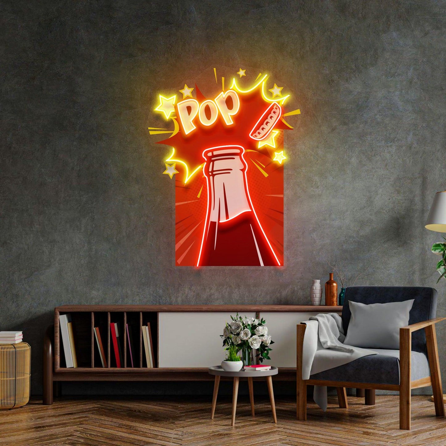 Cola Led Neon Acrylic Artwork - Neonzastudio