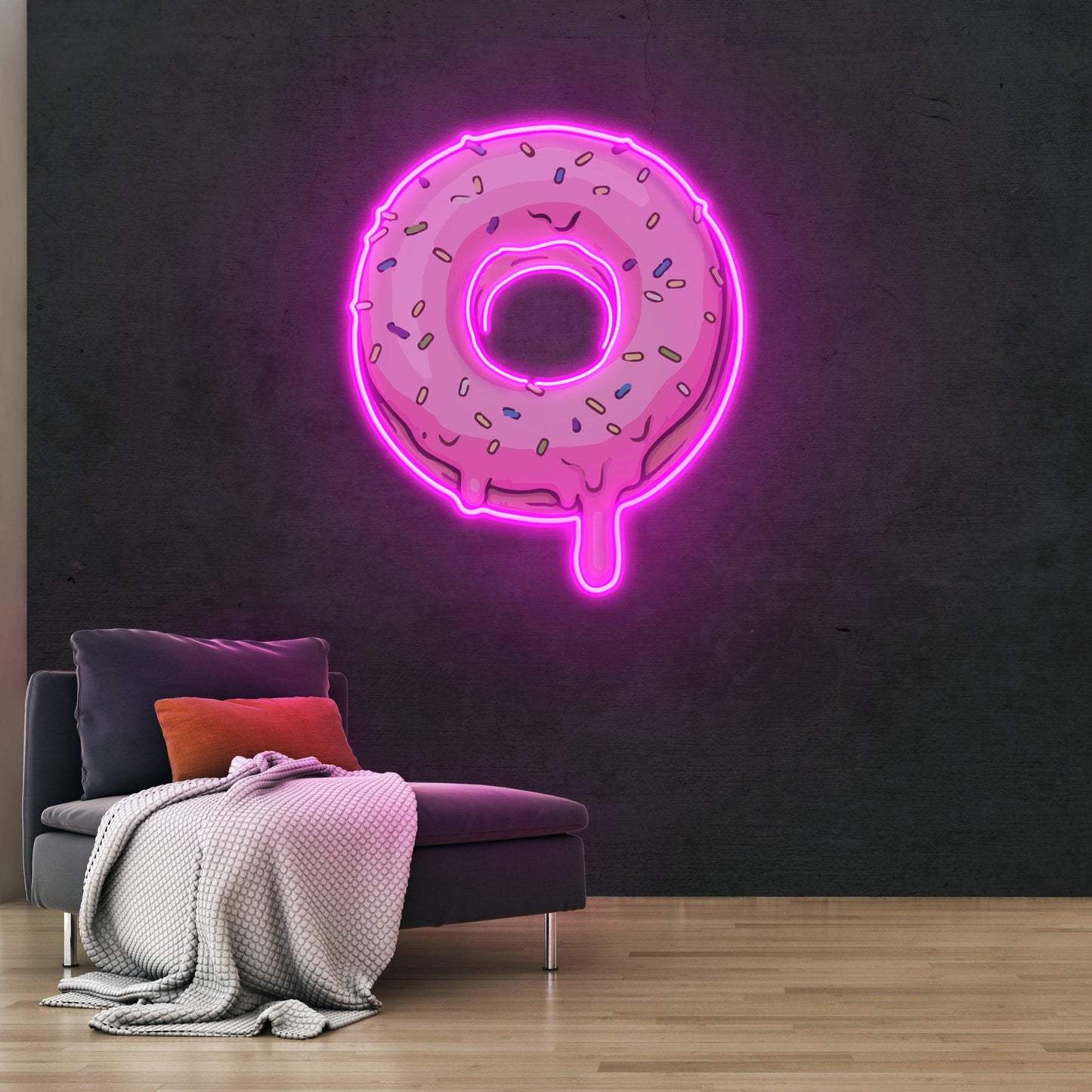 Donut Led Neon Acrylic Artwork - Neonzastudio