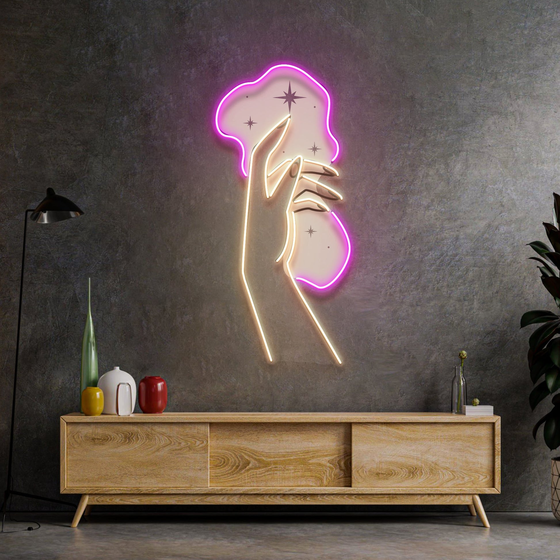 Fancy New Nails LED Neon Sign Light Pop Art - Neonzastudio