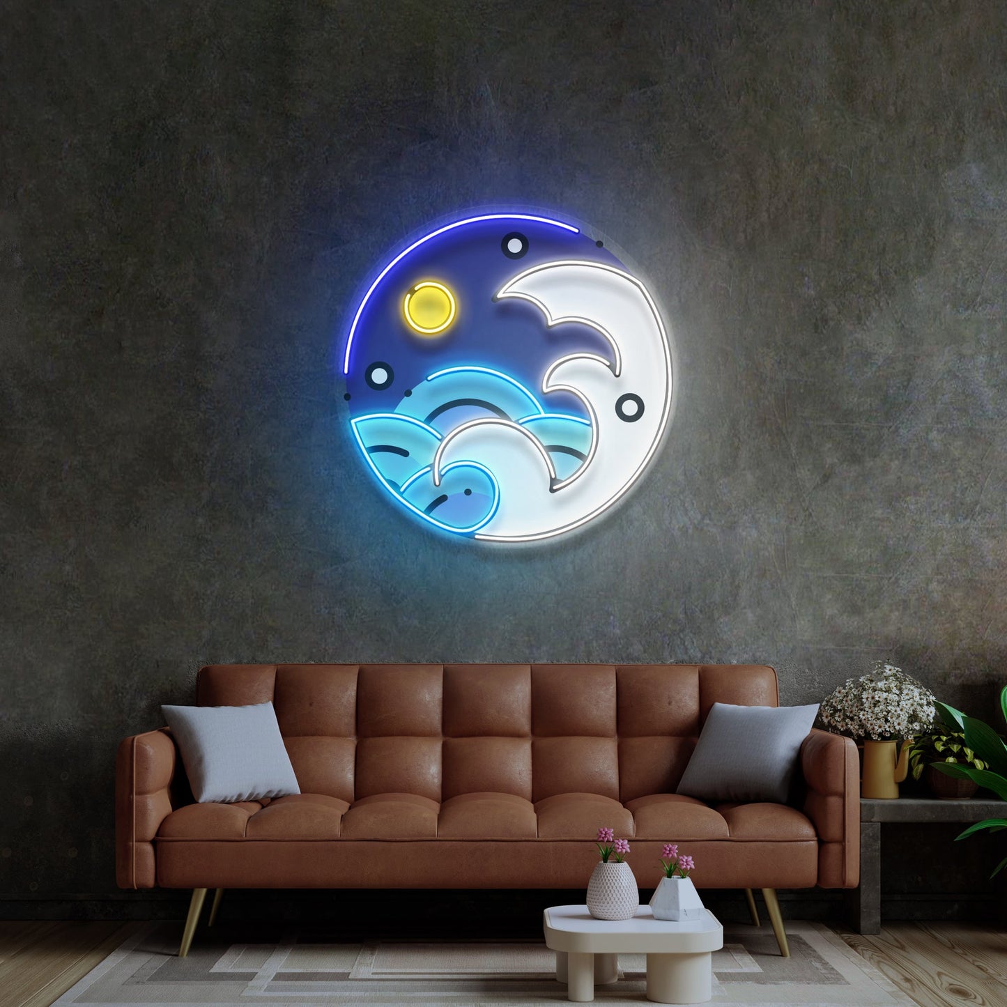 Fantastic Night Sky LED Neon Sign Light Pop Art - Neonzastudio