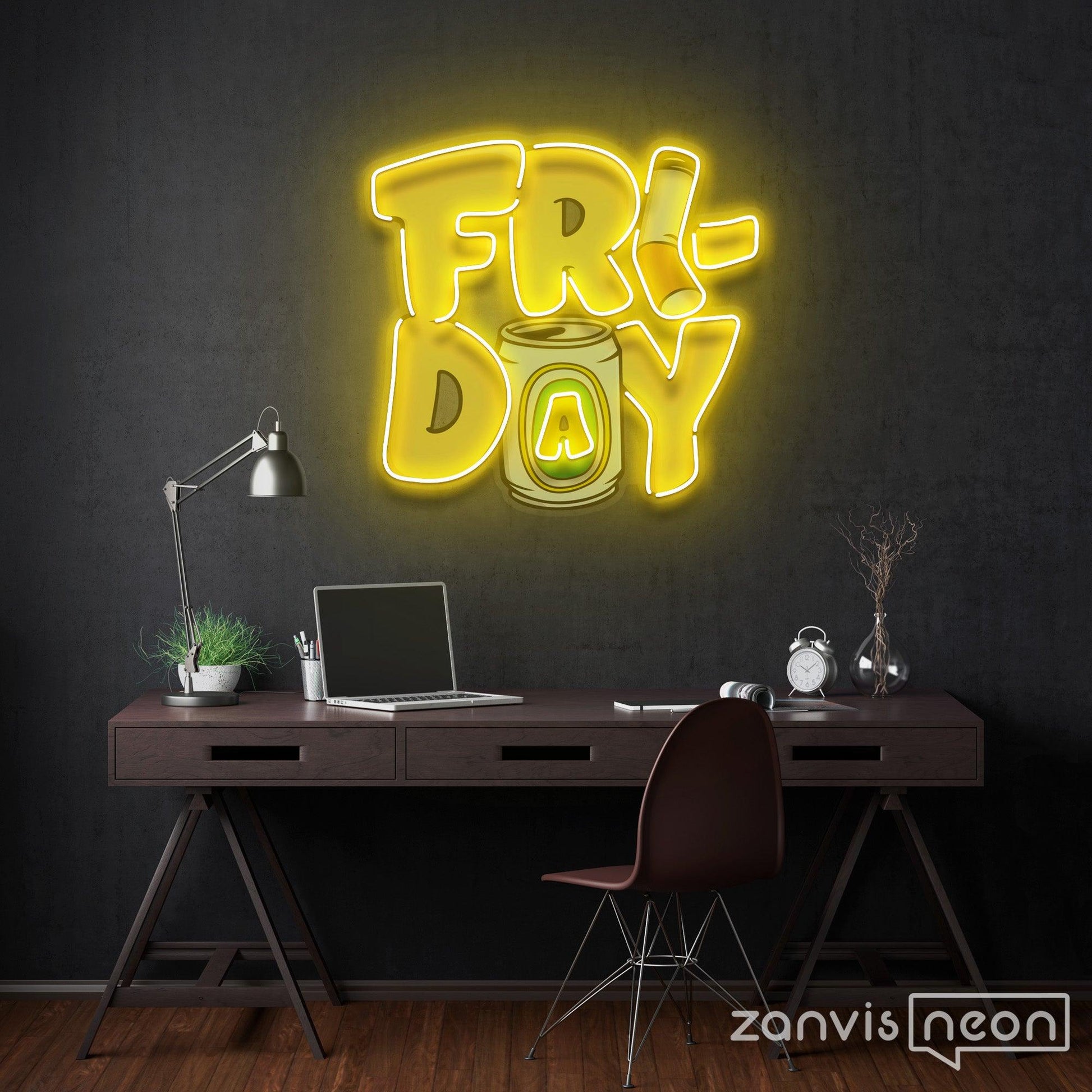 Friday Led Neon Acrylic Artwork - Neonzastudio