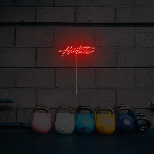 hustle-neon-sign