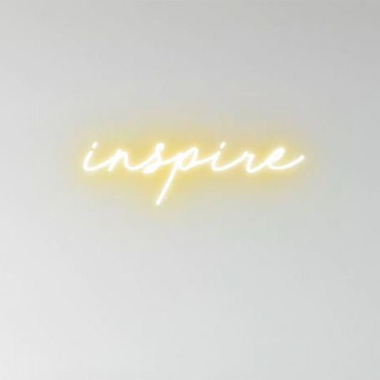 Inspire Neon Sign - Neonzastudio