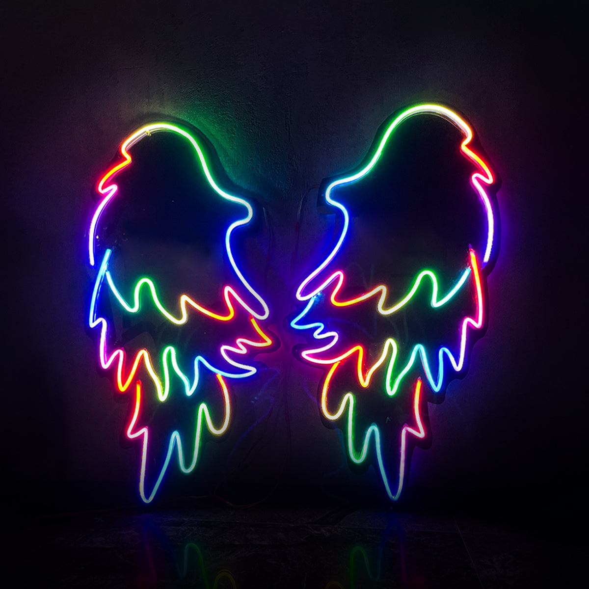 Wings Floro Neon Sign - Neonzastudio