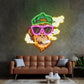Monkey Smoking Cigar LED Neon Sign Light Pop Art - Neonzastudio