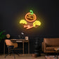 Mummy Pumpkin Halloween Artwork Led Neon Sign Light - Neonzastudio