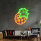 Pineapple Neon Acrylic Artwork - Neonzastudio