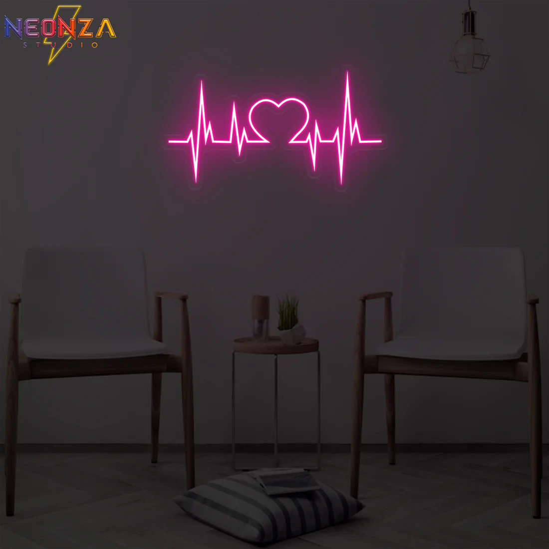 Heartbeat Neon Sign - Neonzastudio