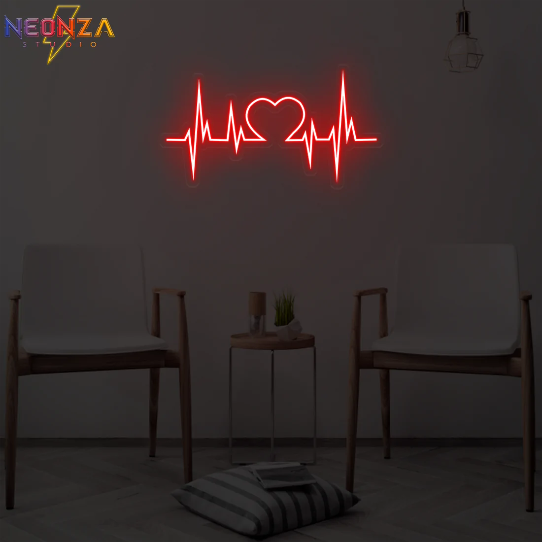 Heartbeat Neon Sign - Neonzastudio