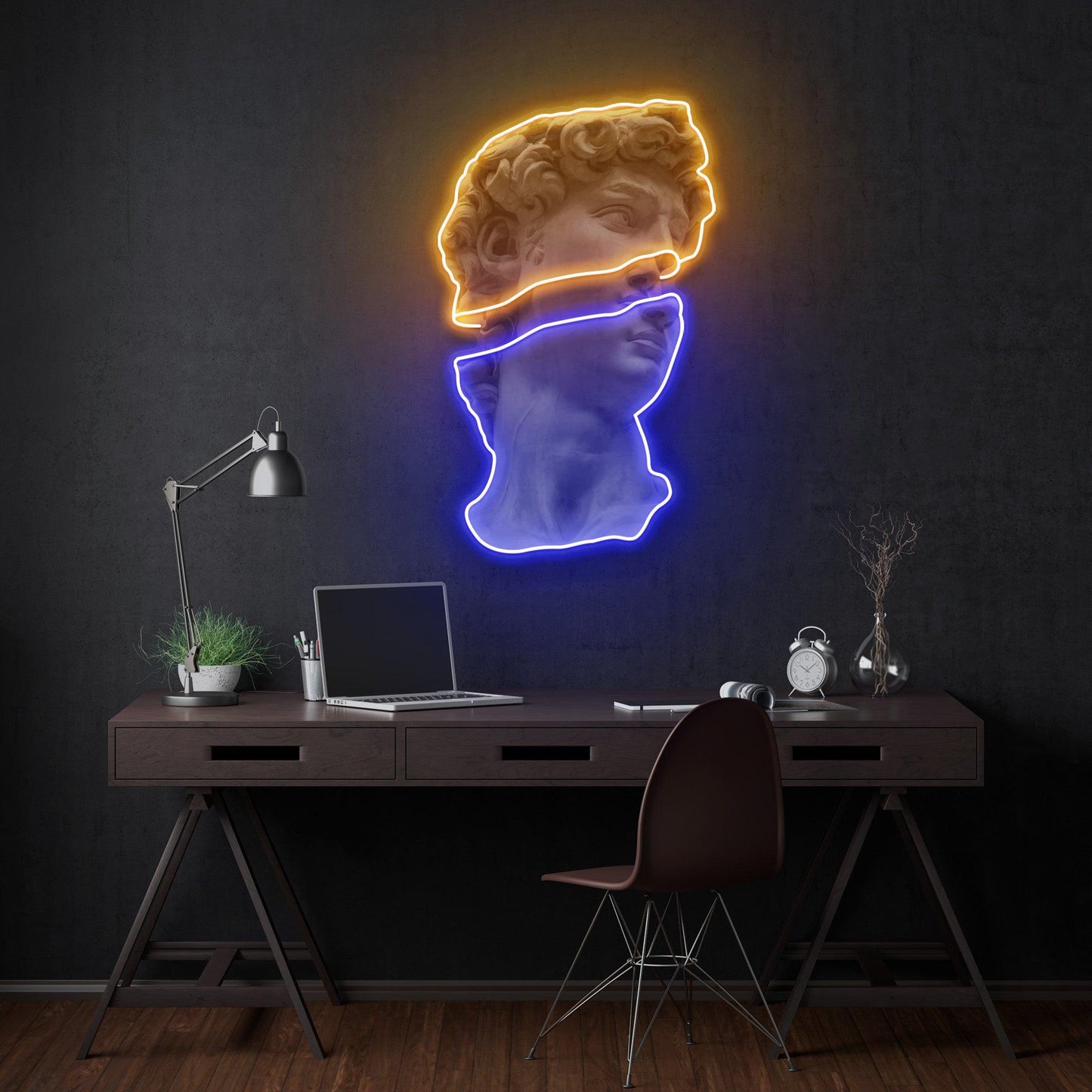 Statue of David Led Neon Acrylic Artwork - Neonzastudio