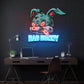 Bad Bunny Artwork Led Neon Sign Light