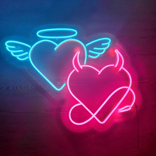 angel-and-devil-neon-sign-heart-neon-sign-heart-neon-light-flex-neon-led-neon-sign-wall-decor-neon-sign-bedroom-heart-wedding-neon-sign