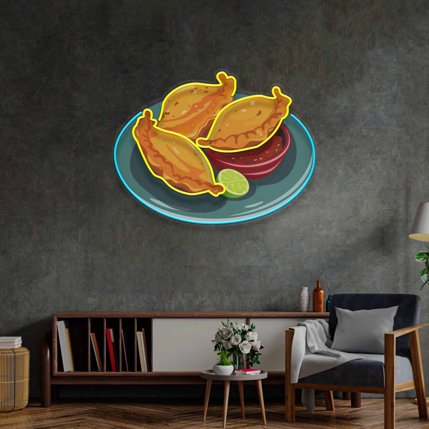 Empanada LED Neon Sign Light Pop Art - Neonzastudio