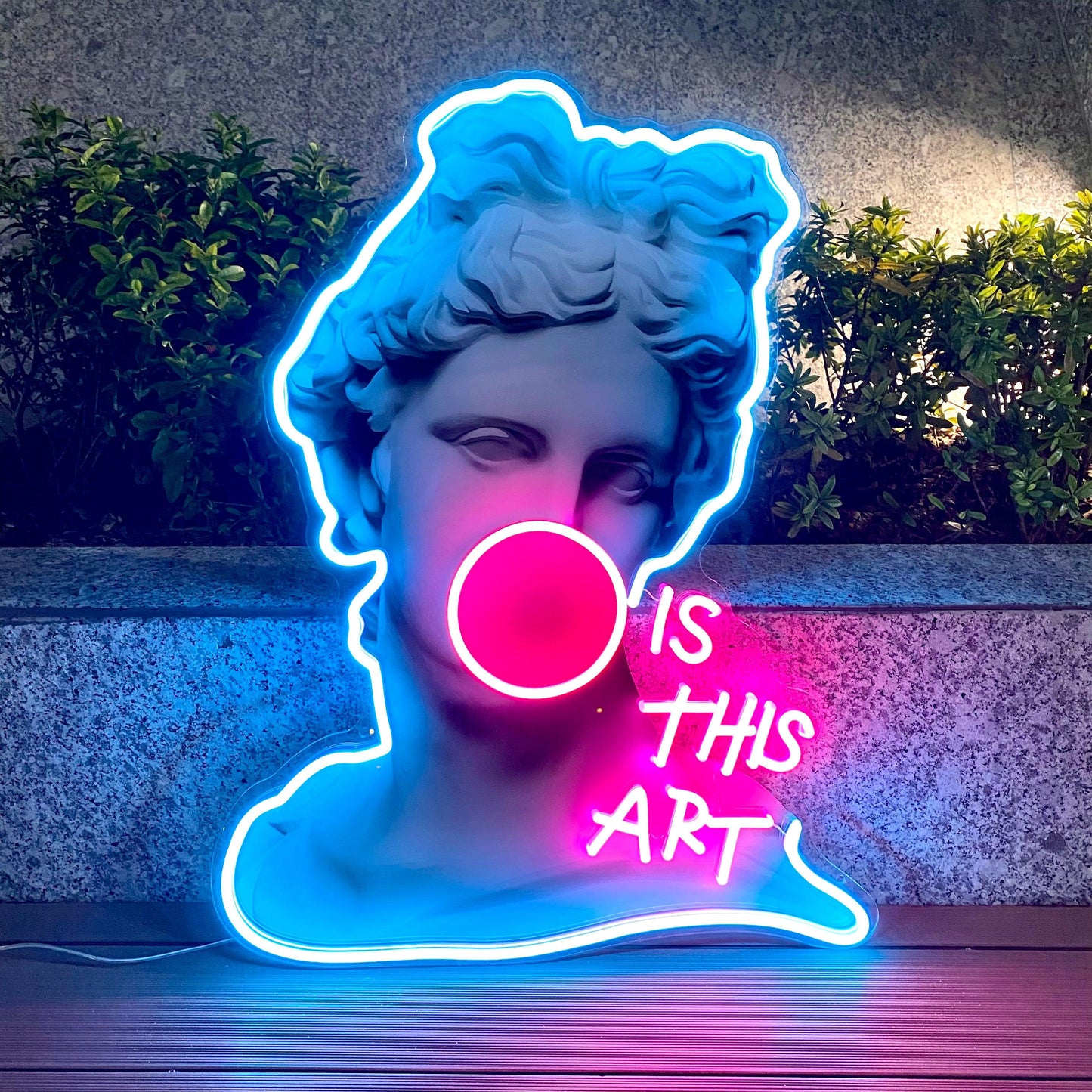 Is This Art Led Neon Acrylic Artwork - Neonzastudio
