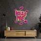 Kiss Me Led Neon Acrylic Artwork - Neonzastudio