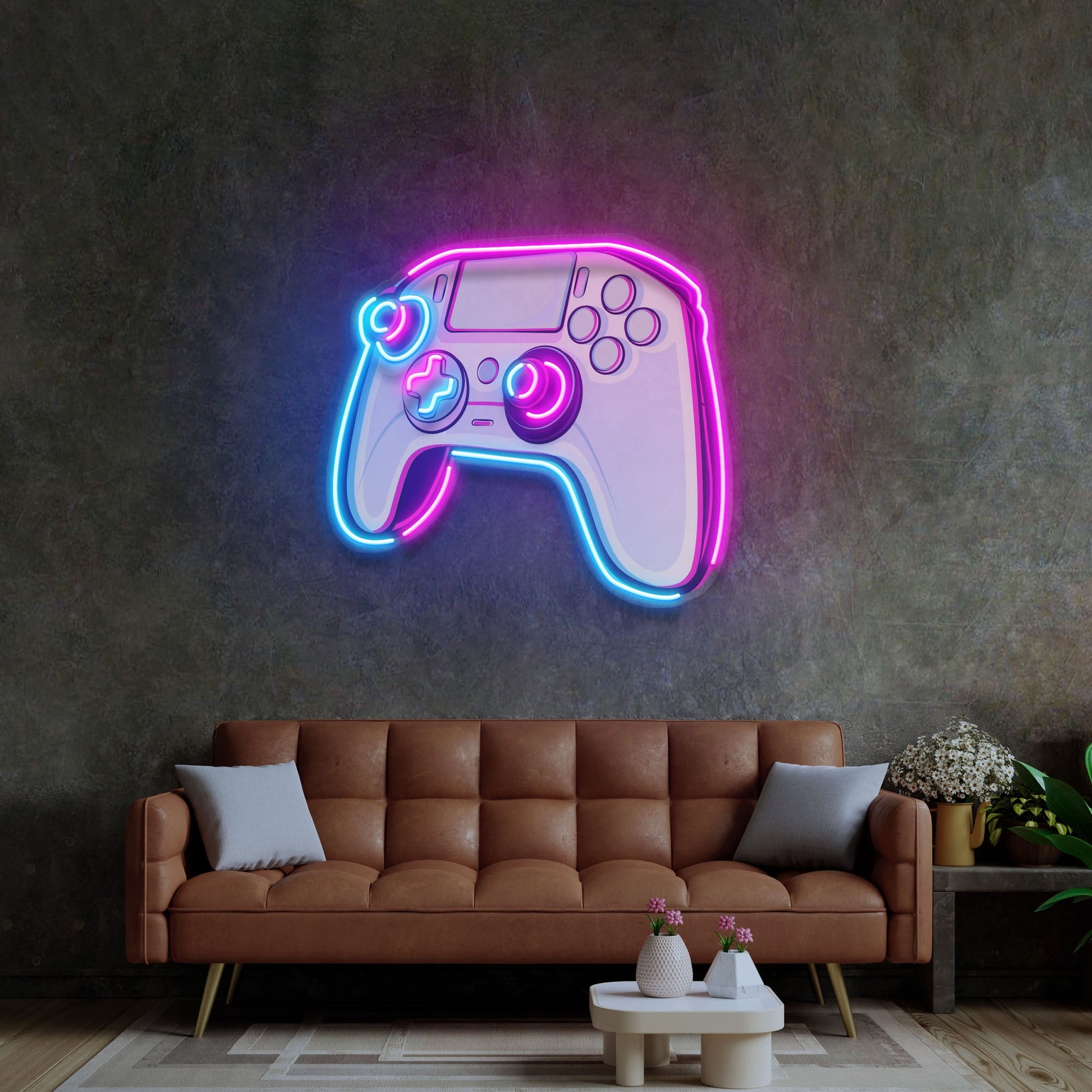 Stick Controller Cartoon LED Neon Sign Light Pop Art - Neonzastudio